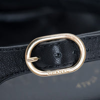 Pre-Loved Chanel™ Quilted Leather Platform Sandals with Chain Details Size 39.5