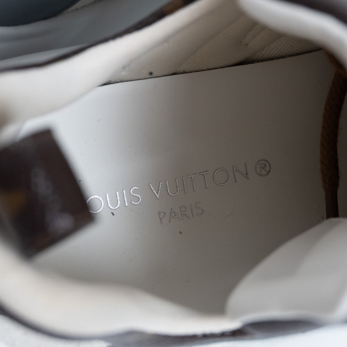 Louis Vuitton Leather and Monogram Canvas Arclight Sneakers Size 38