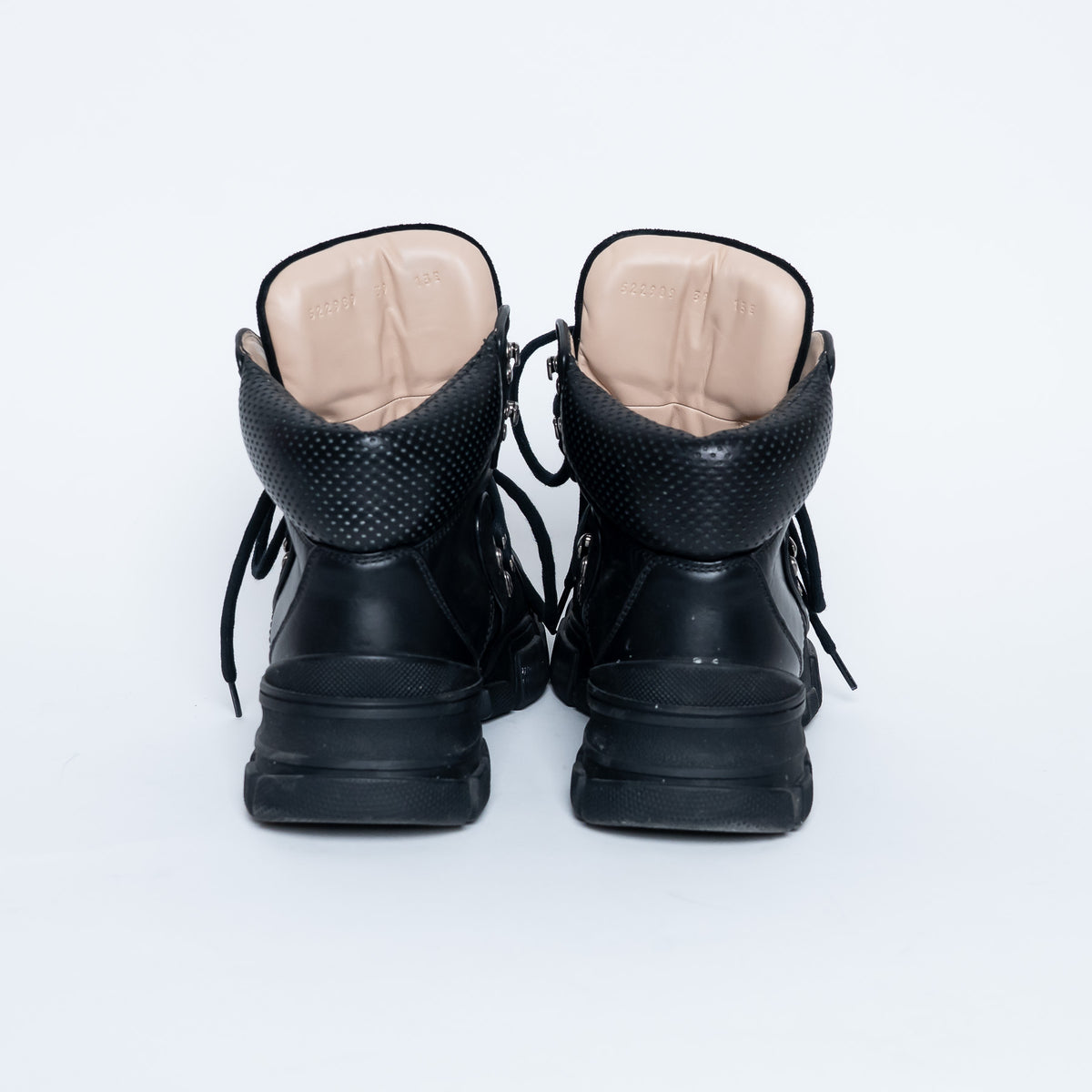 Gucci Black Chunky Winter Boots Size 39