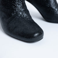 Saint Laurent Black Chelsea Boots with Block Heel Size 38