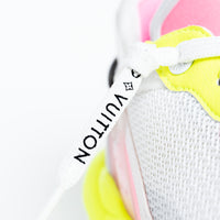 Louis Vuitton Bold Neon Technical Fabric Sneakers Size 38