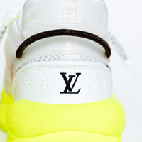 Louis Vuitton Bold Neon Technical Fabric Sneakers Size 38