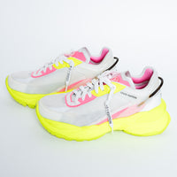 Louis Vuitton Bold Neon Technical Fabric Sneakers Size 38
