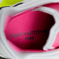 Louis Vuitton Bold Neon Technical Fabric Sneakers Size 38