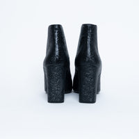 Saint Laurent Black Chelsea Boots with Block Heel Size 38