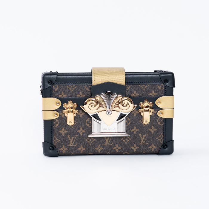 Louis Vuitton Limited Edition Monogram Petite Malle Handbag