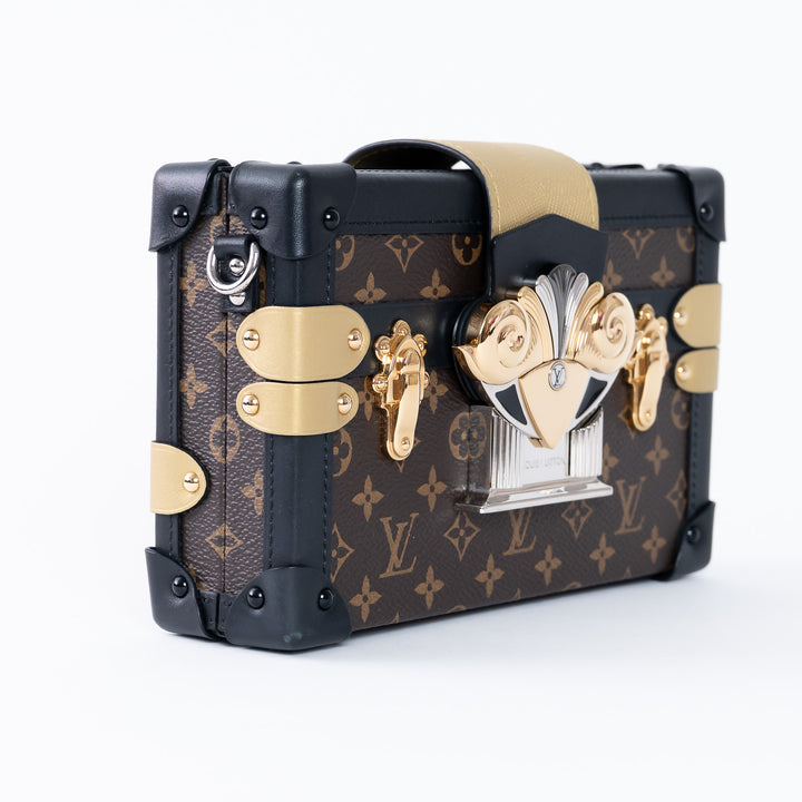 Louis Vuitton Limited Edition Monogram Petite Malle Handbag