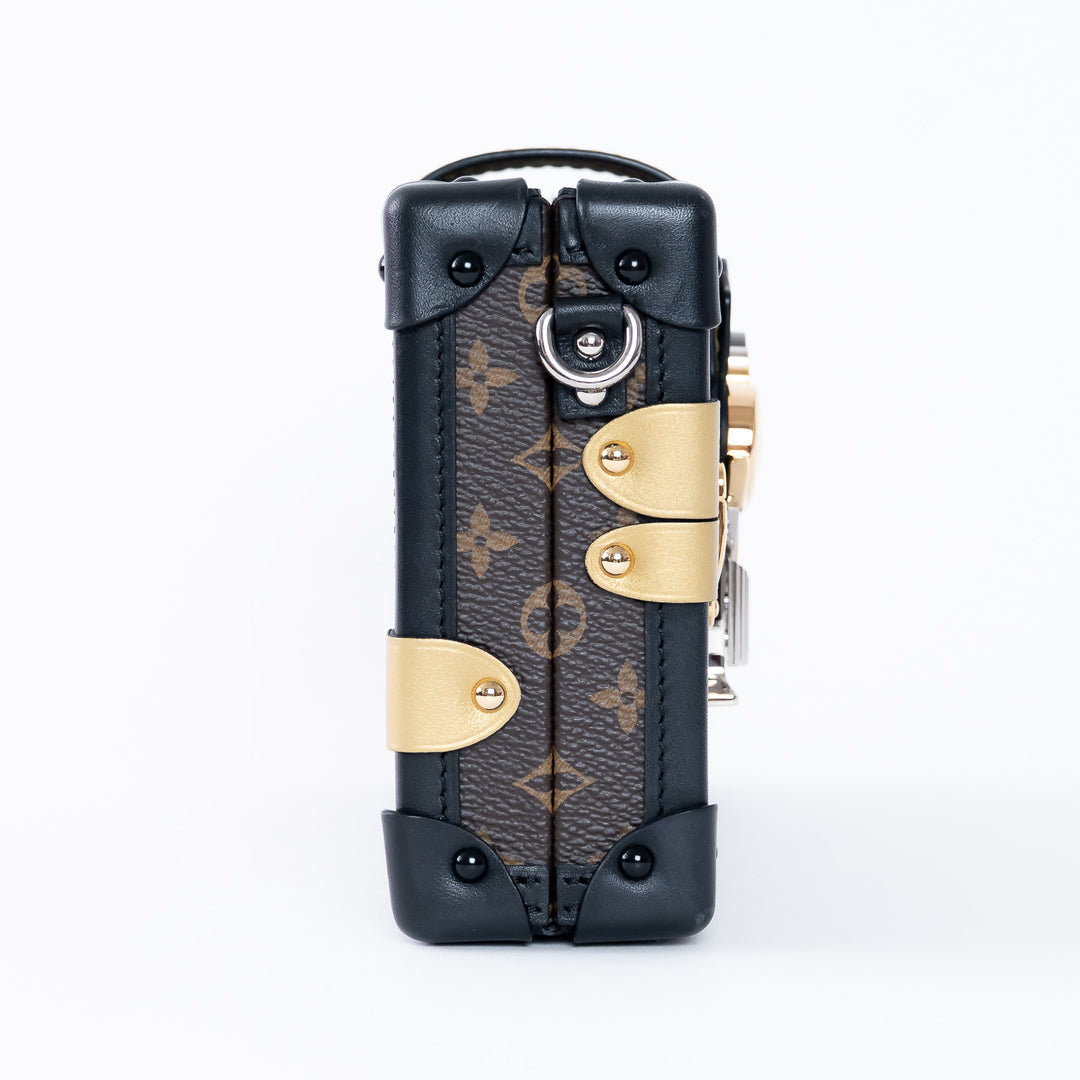Louis Vuitton Limited Edition Monogram Petite Malle Handbag