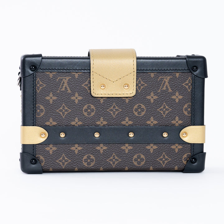 Louis Vuitton Limited Edition Monogram Petite Malle Handbag