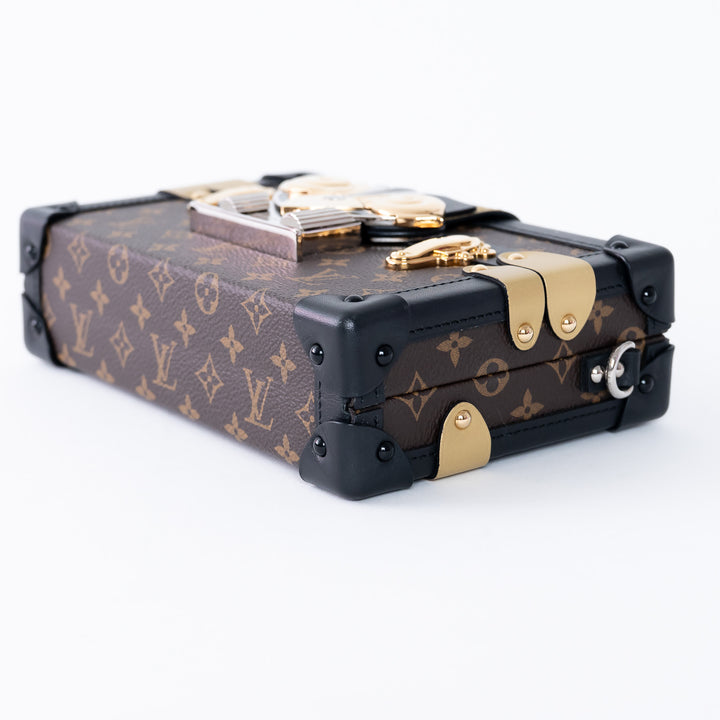 Louis Vuitton Limited Edition Monogram Petite Malle Handbag