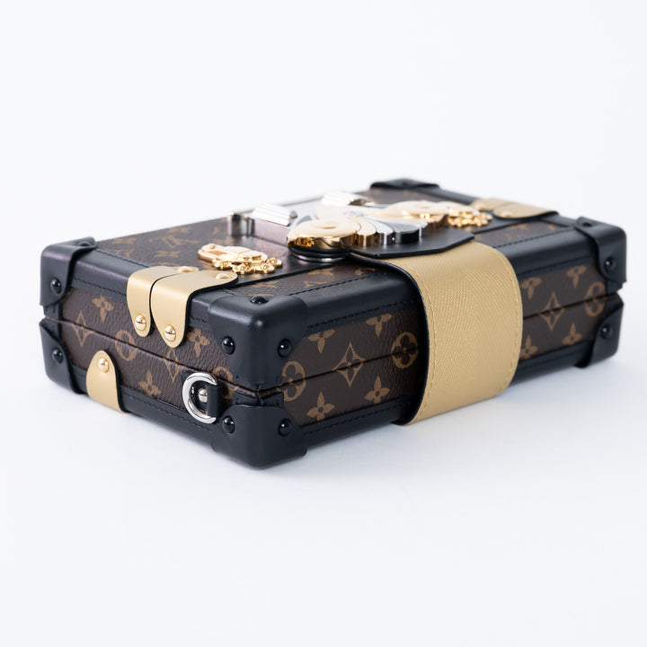 Louis Vuitton Limited Edition Monogram Petite Malle Handbag
