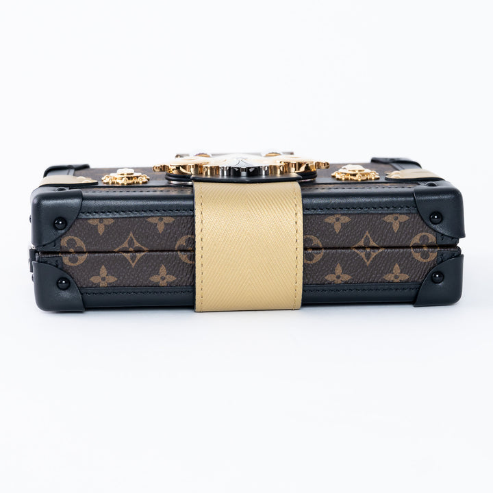 Louis Vuitton Limited Edition Monogram Petite Malle Handbag
