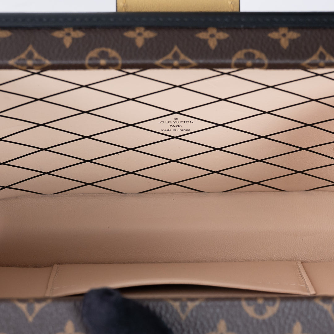 Louis Vuitton Limited Edition Monogram Petite Malle Handbag