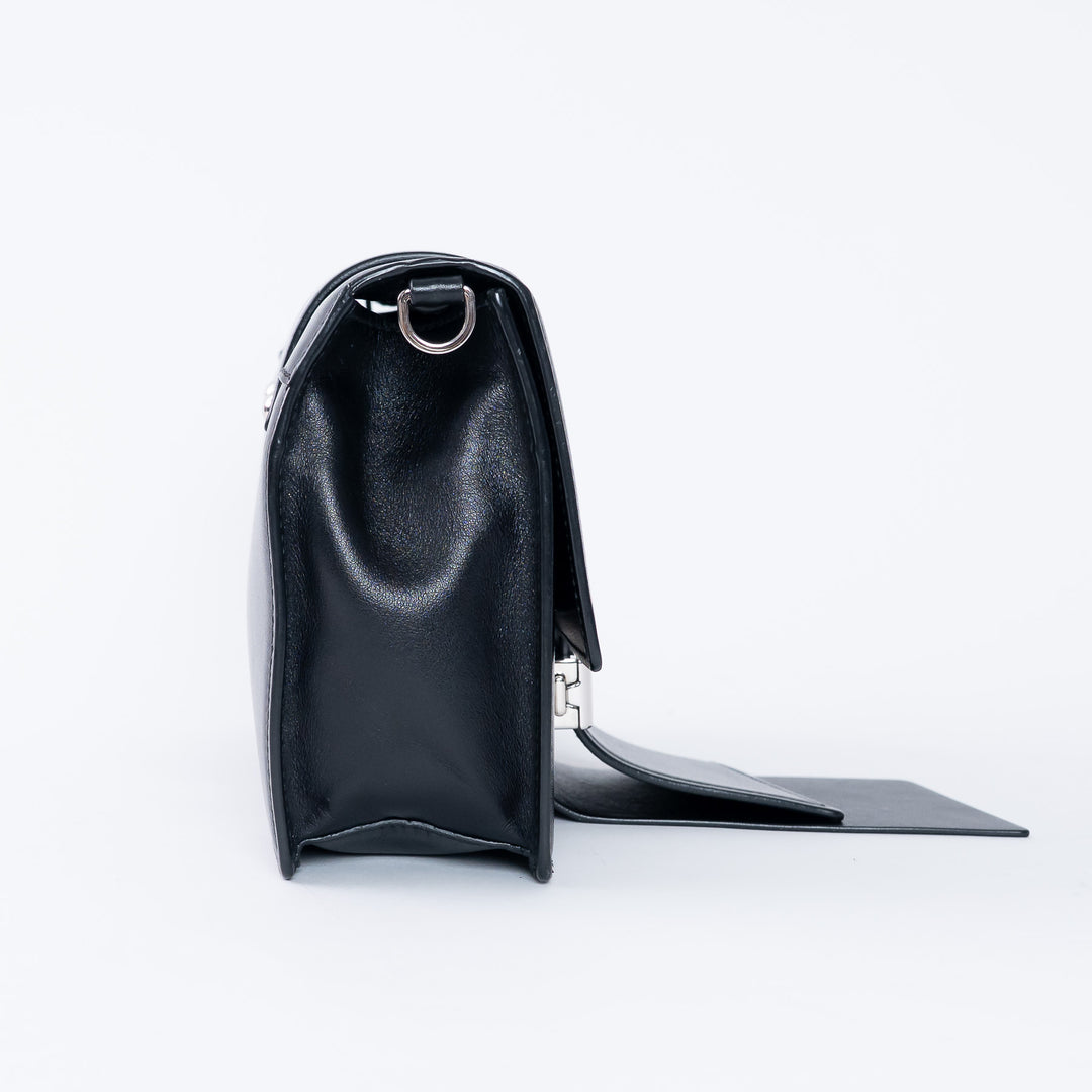 Prada Black Calfskin Ribbon Bag