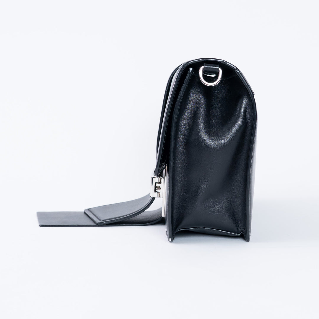 Prada Black Calfskin Ribbon Bag