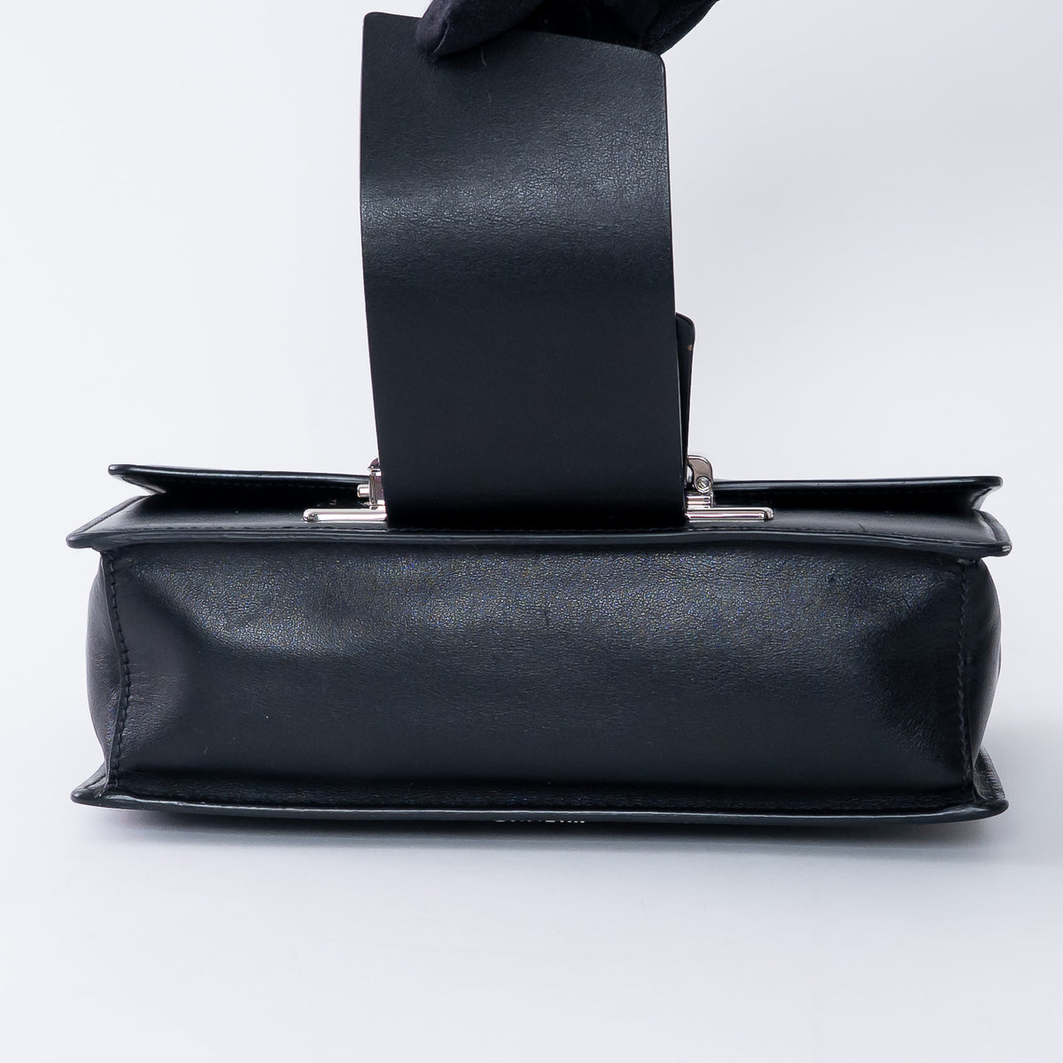 Prada Black Calfskin Ribbon Bag