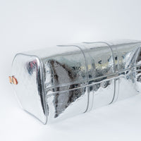 Louis Vuitton Metallic Silver Mirror Effect Bandouliere Keepall 50