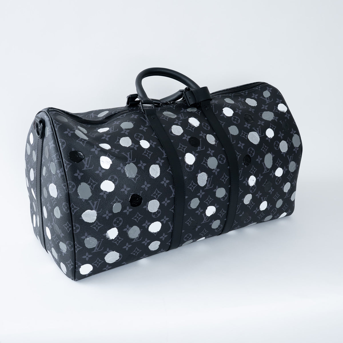 Louis Vuitton x Yayoi Kusama Monogram Eclipse Bandouliere Keepall 60