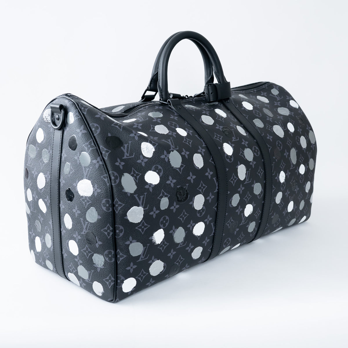 Louis Vuitton x Yayoi Kusama Monogram Eclipse Bandouliere Keepall 60
