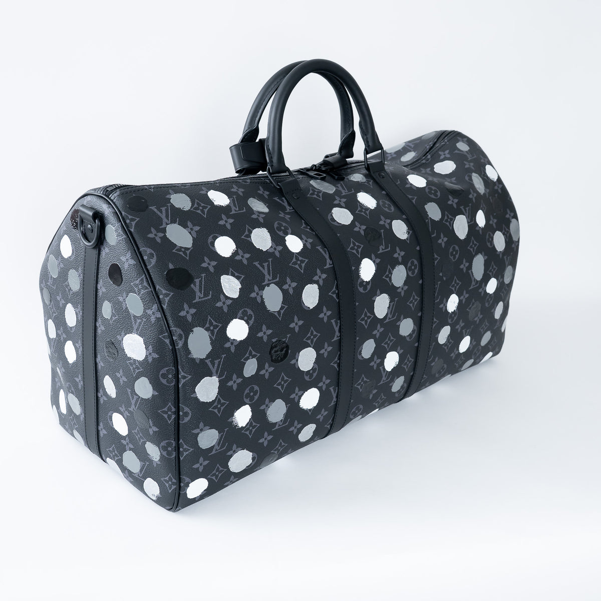 Louis Vuitton x Yayoi Kusama Monogram Eclipse Bandouliere Keepall 60