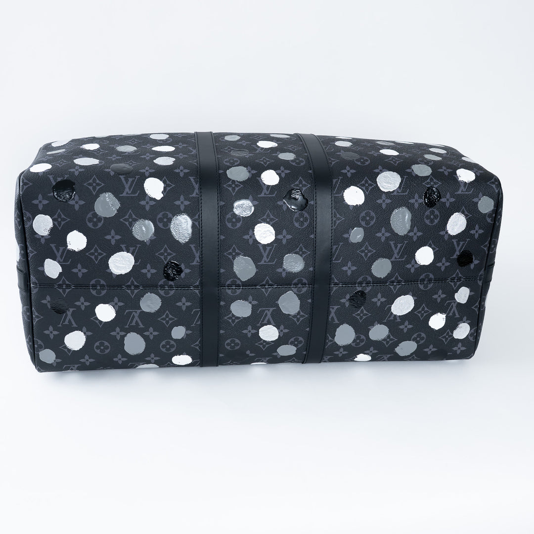 Louis Vuitton x Yayoi Kusama Monogram Eclipse Bandouliere Keepall 60