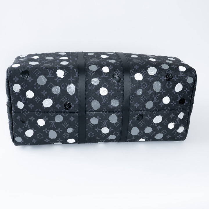 Louis Vuitton x Yayoi Kusama Monogram Eclipse Bandouliere Keepall 60