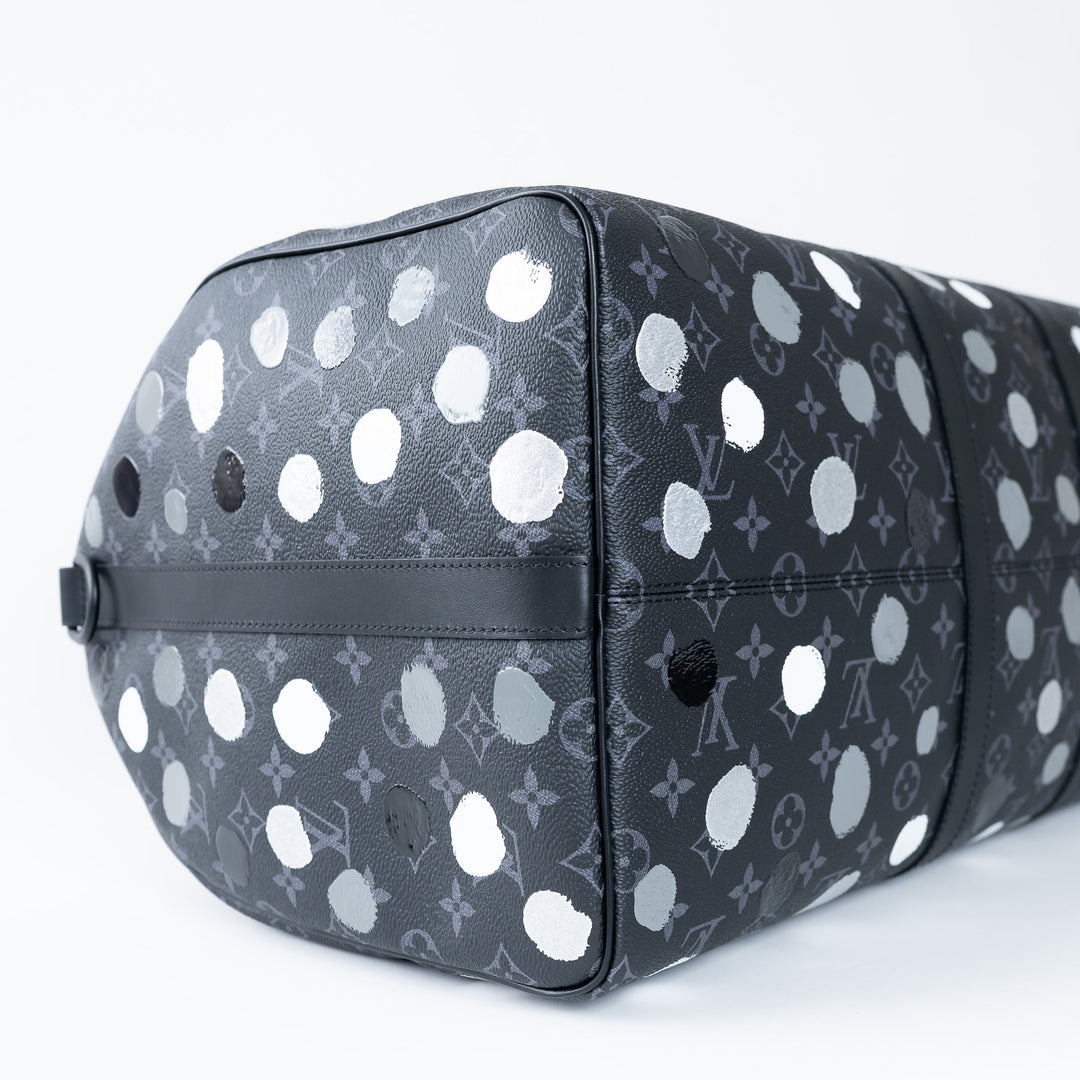 Louis Vuitton x Yayoi Kusama Monogram Eclipse Bandouliere Keepall 60