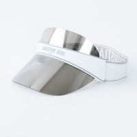 Dior Silver Mirror Effect Visor