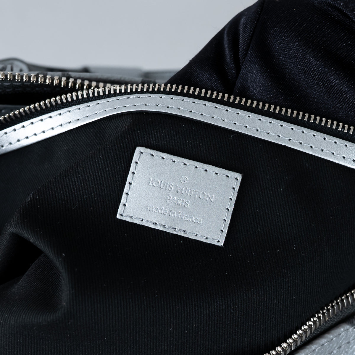 Louis Vuitton Monogram Shadow Metallic Bandouliere Keepall Size 50