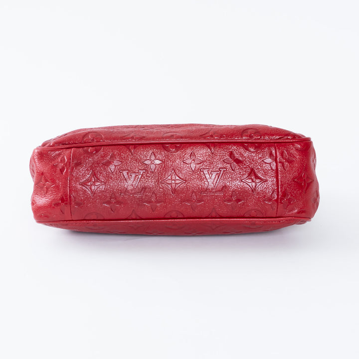 LV red Empreinte Monogram "My Deer Enigme" Clutch
