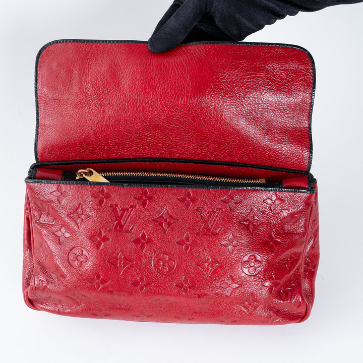 LV red Empreinte Monogram "My Deer Enigme" Clutch