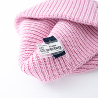Louis Vuitton Pink/Blue Ribbed Knit Hats with Logo Detail