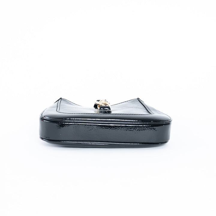Gucci Mini Patent Leather Jackie Crossbody Bag