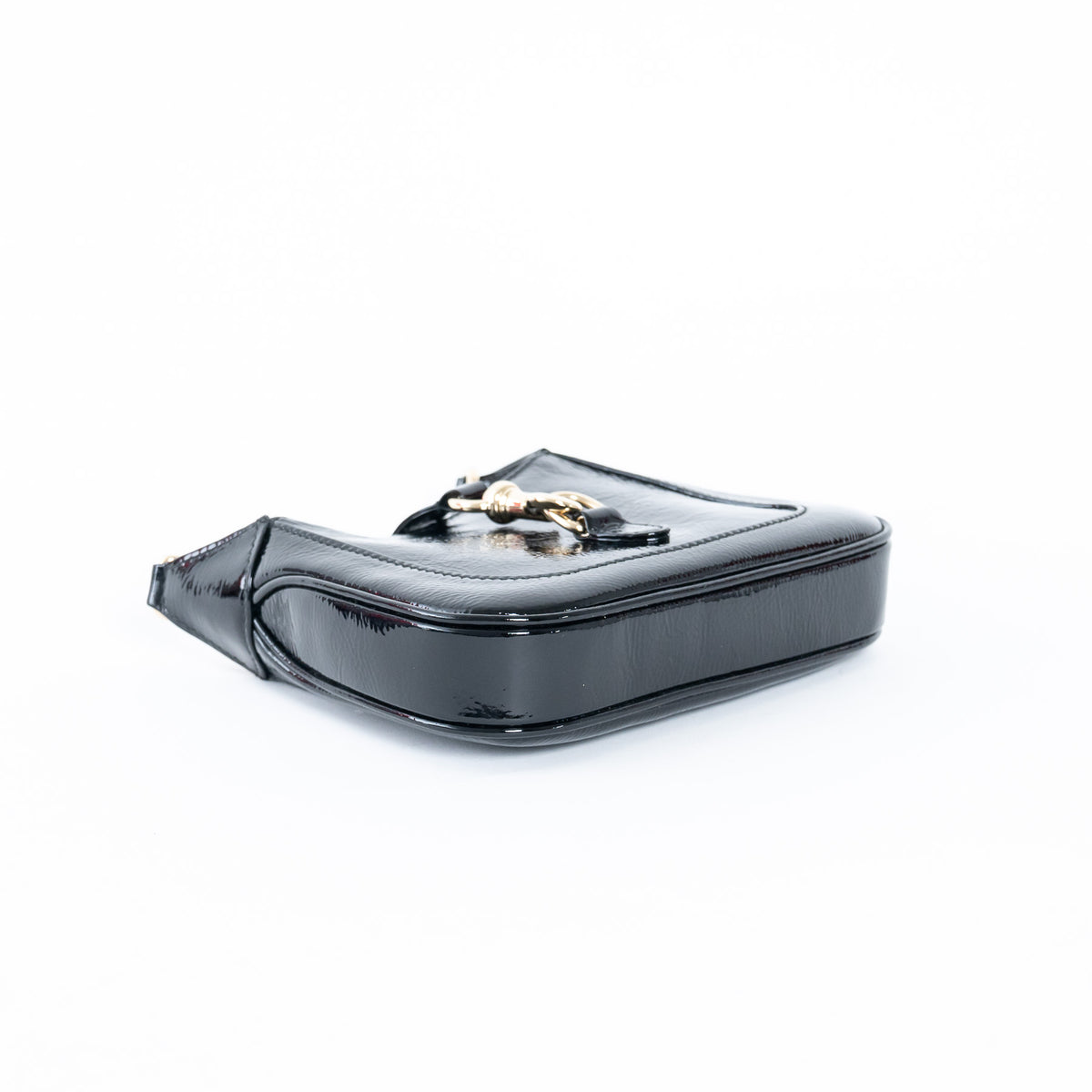 Gucci Mini Patent Leather Jackie Crossbody Bag