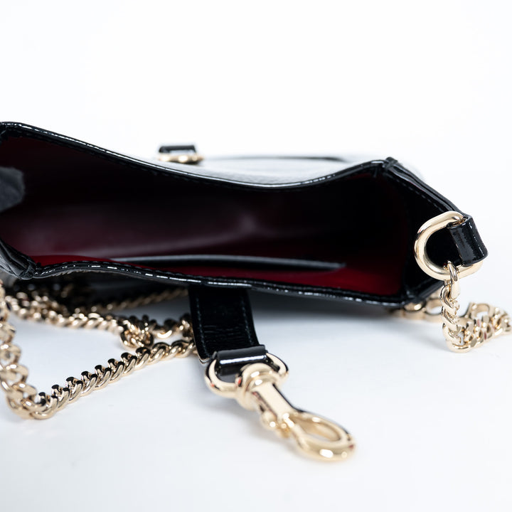 Gucci Mini Patent Leather Jackie Crossbody Bag