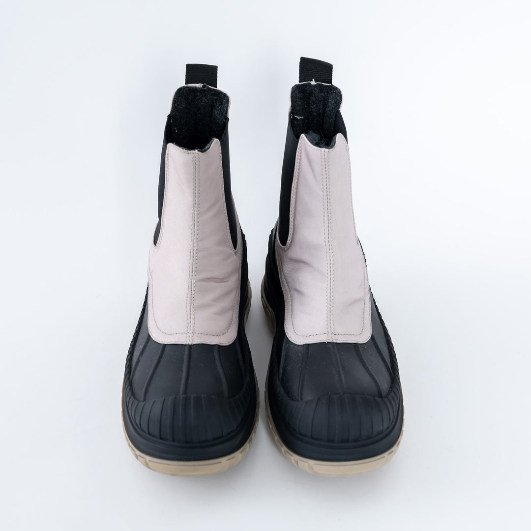 Ganni Canvas Chelsea Winter Boots Size 37