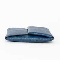 Hermes Navy Blue Epsom Leather Bastia Change Purse