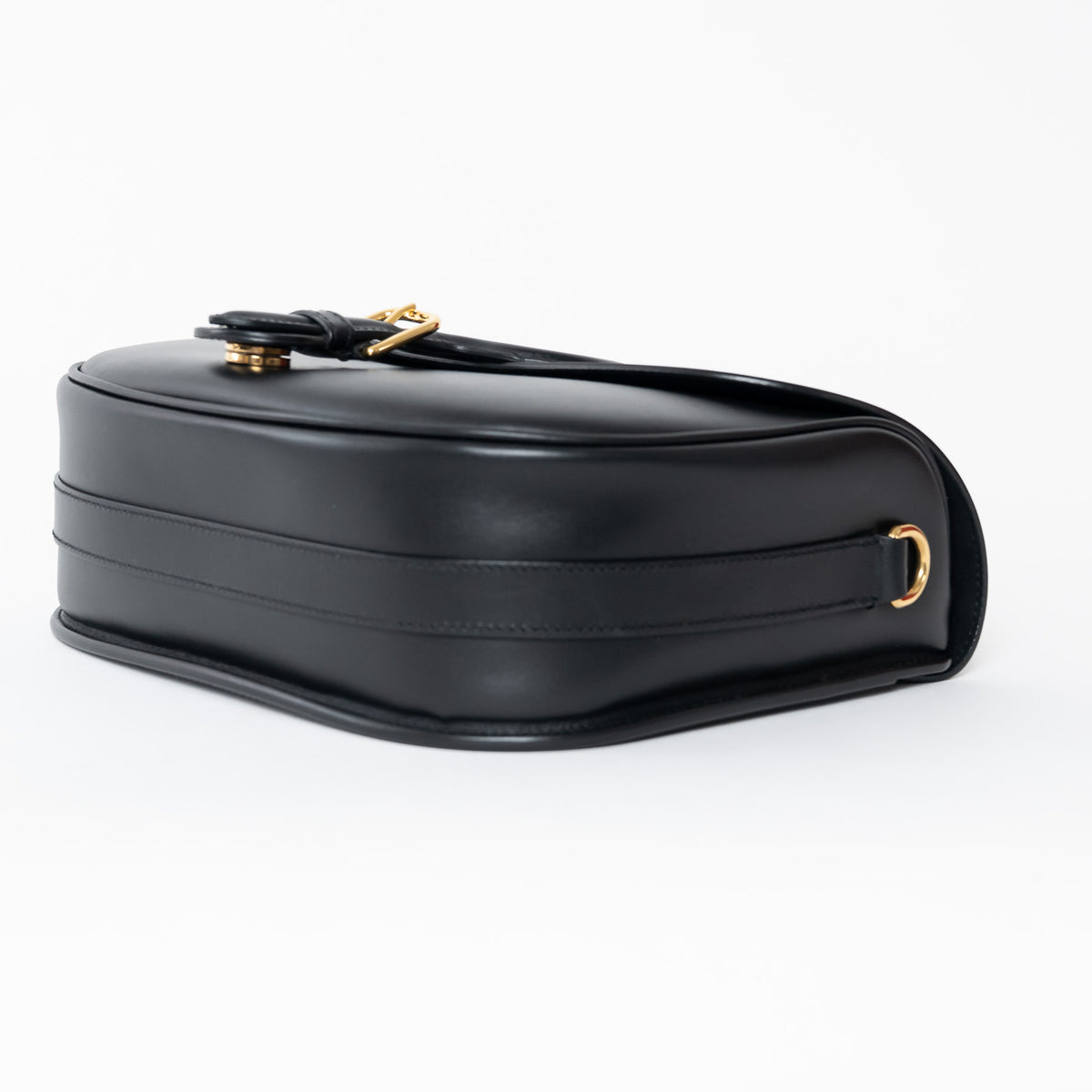 Dior Black Grained Calfskin Medium Dior Bobby Bag