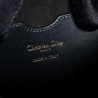Dior Black Grained Calfskin Medium Dior Bobby Bag
