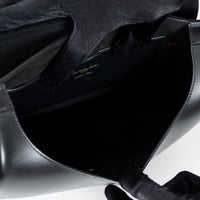 Dior Black Grained Calfskin Medium Dior Bobby Bag