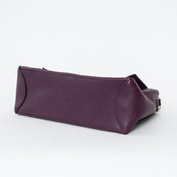 Chloe Deep Purple Calfskin Leather Medium Faye Day Bag