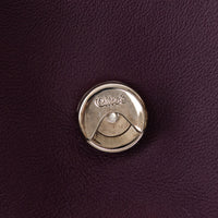 Chloe Deep Purple Calfskin Leather Medium Faye Day Bag
