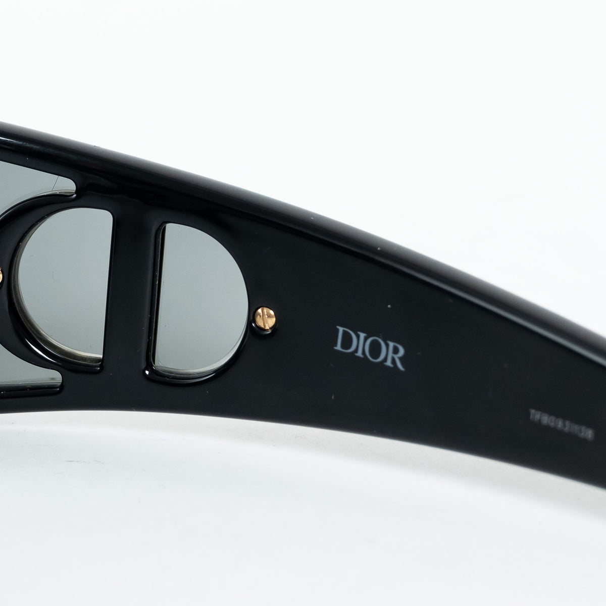 Dior Black Nylon VeryDior M1U Mask Sunglasses