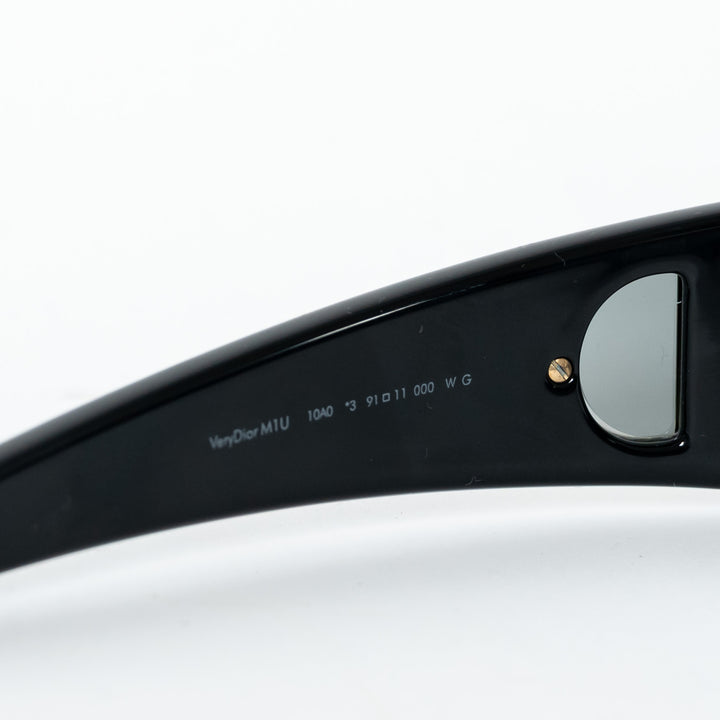Dior Black Nylon VeryDior M1U Mask Sunglasses