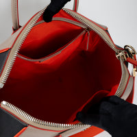 Givenchy Beige Tri-color Goatskin Leather Medium Antigona Handbag