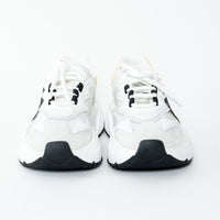 Dolce & Gabbana White Nylon Daymaster Low Top Sneakers Size 37.5