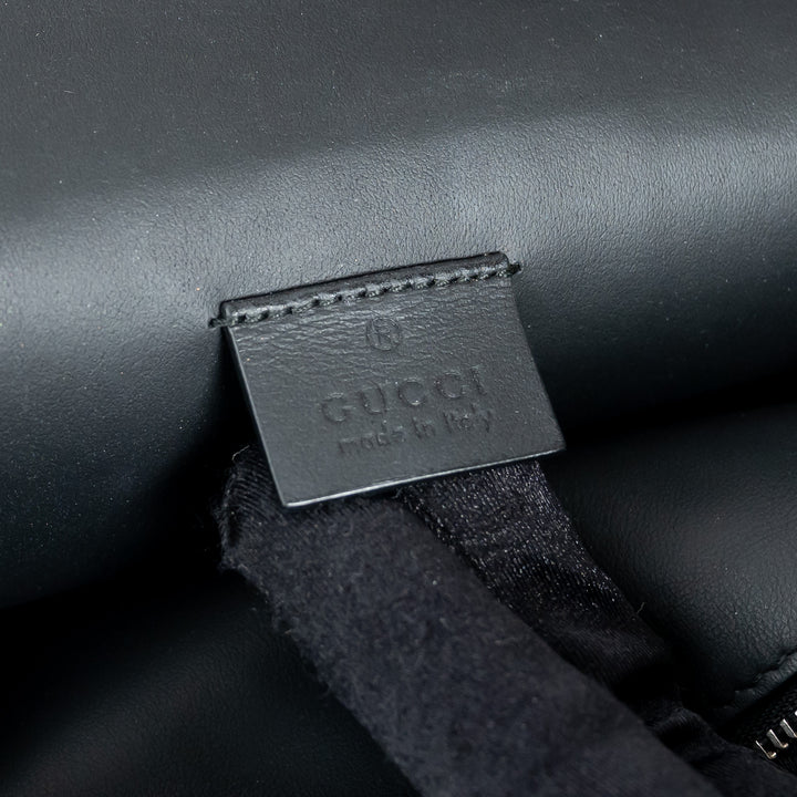 Gucci Black Suede Large Dionysus Flap Bag