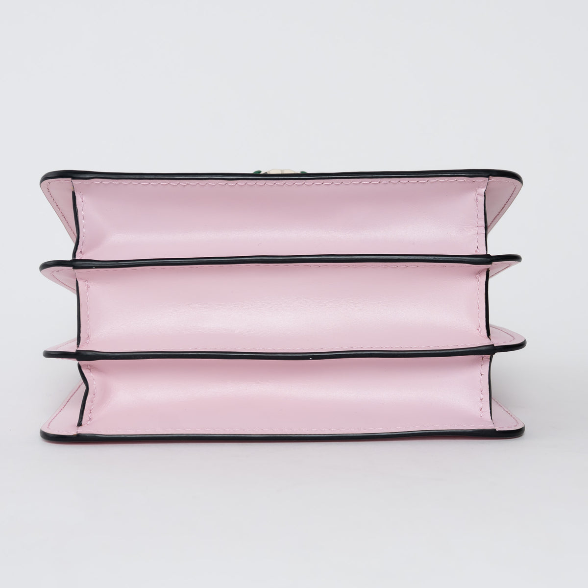 Bvlgari Blush Pink Calf Leather Small Serpenti Forever Top Handle Handbag