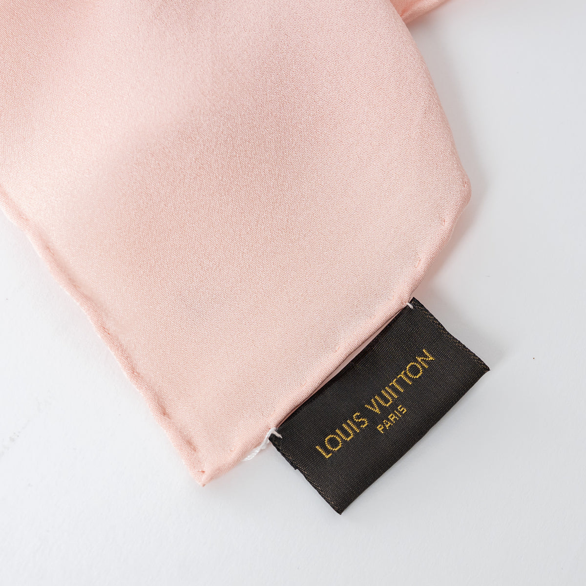 Louis Vuitton Blush Pink Monogram Silk Scarf