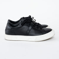 Hermes Black Calfskin Leather Day Sneakers Size 35